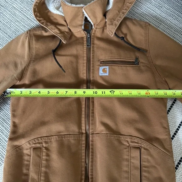 Carhartt Wildwood Sherpa Lined Jacket with Hood - Picture 7 of 13